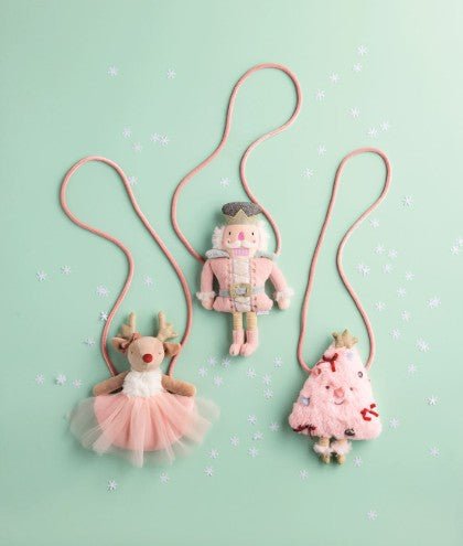 Pink Christmas Purses - Assorted Seasonal Mudpie