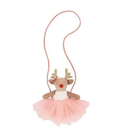Pink Christmas Purses - Assorted Seasonal Mudpie Reindeer