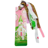 Pink Cloud Church Tassel Bookmark Rachel Brooks Design, LLC