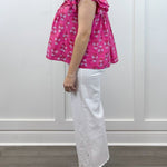 Pink Dolly Flutter Top Tops Mudpie