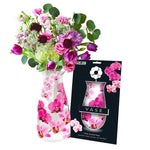 Pink Orchid Expandable Vase Home Decor Modgy