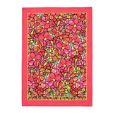 Pink Peony Cotton Tea Towel Kitchen + Entertaining Modgy