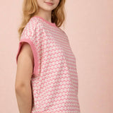 Pink Posy Top Tops VERY J