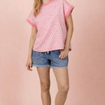 Pink Posy Top Tops VERY J