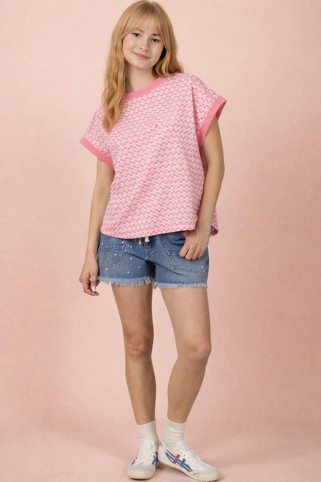 Pink Posy Top Tops VERY J