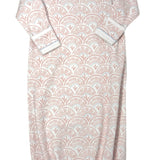 Pink Scallop Gown Baby Sleepwear Heyward House