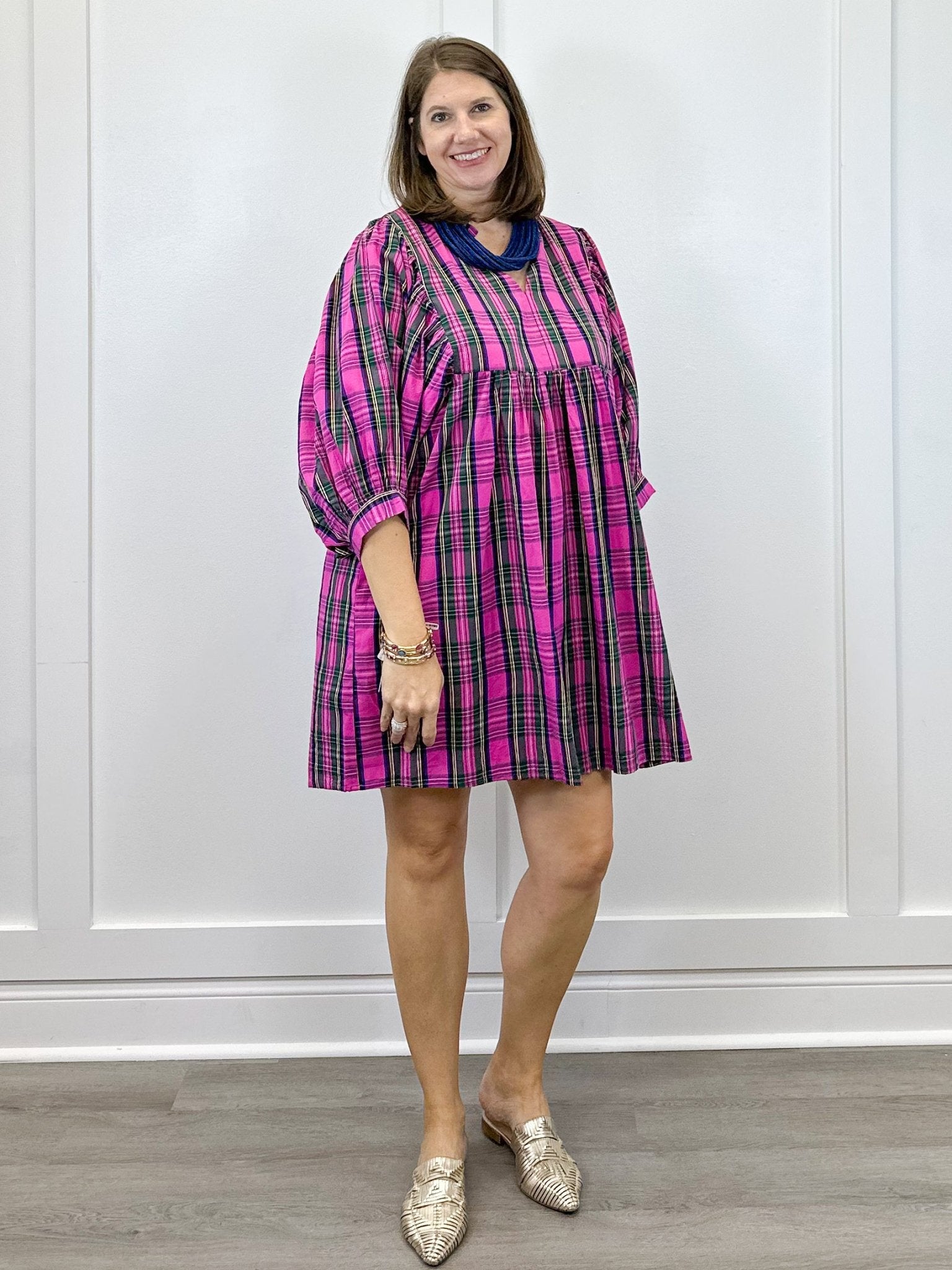 Pink Shipley Dress - Sugar Babies Children's Boutique/Meg's Shoppe