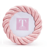 Pink Twist Photo Frame - 4x4 Home Decor Two's Company