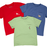 Pocket Tee - Dog - Sugar Babies Children's Boutique/Meg's Shoppe