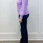 Pom Pom Sweater - Lilac Sweaters Umgee