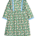 Porto Dress - Greenwich Garden Green Girls Play Dresses Bisby