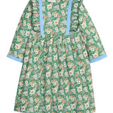 Porto Dress - Greenwich Garden Green Girls Play Dresses Bisby