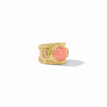 Portofino Stone Ring - Melon Jade - Size 7 Rings Julie Vos