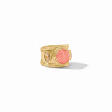 Portofino Stone Ring - Melon Jade - Size 7 Rings Julie Vos