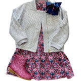 Positano Dress - Foxcroft Winter Floral Girls Play Dresses Bisby