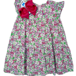 Positano Dress - Pink Bloomsbury Blossoms Girls Play Dresses Bisby