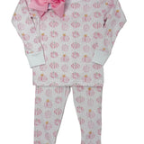 Precious Pumpkins L/S Pajamas - Pink Kids Pajamas Magnolia Baby