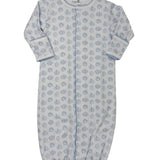 Precious Pumpkins Printed Converter - Lt. Blue Baby Sleepwear Magnolia Baby