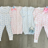 Precious Pumpkins L/S Pajamas - Pink Kids Pajamas Magnolia Baby