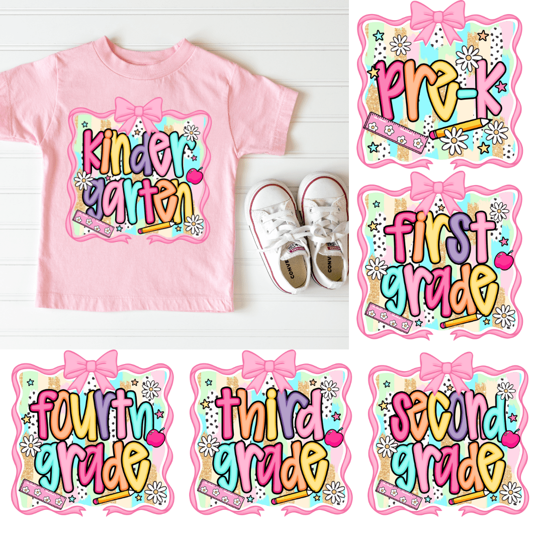 Preppy Back to School Girls Shirt - Sugar Babies Children's Boutique/Meg's Shoppe