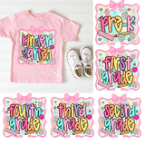 Preppy Back to School Girls Shirt - Sugar Babies Children's Boutique/Meg's Shoppe
