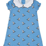 Presley Kait Little Mallard Blue Dress Girls Play Dresses The Oaks Apparel Company