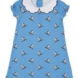 Presley Kait Little Mallard Blue Dress Girls Play Dresses The Oaks Apparel Company