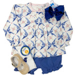 Pretty in Bows Pima Bloomers Set Girls Sets Baby Loren