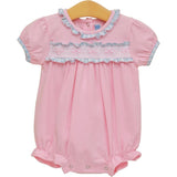 Pretty in Pink Bubble Girls Bubbles + Rompers Trotter Street Kids