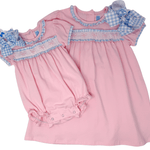 Pretty in Pink Bubble Girls Bubbles + Rompers Trotter Street Kids