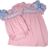 Pretty in Pink Bubble Girls Bubbles + Rompers Trotter Street Kids