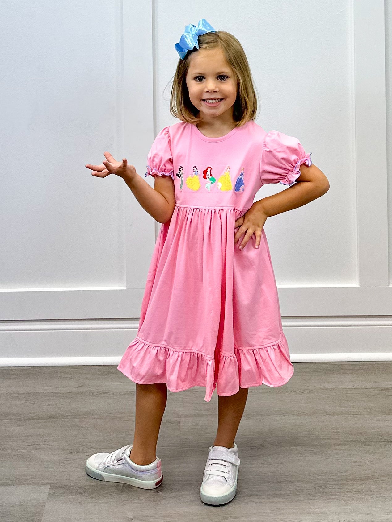 Princess Party S/S Dress - Sugar Babies Children's Boutique/Meg's Shoppe