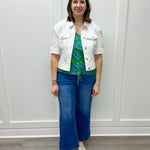 Brooke Hugging Palazzo Marine Jeans - Calypso Blue Jeans Tribal