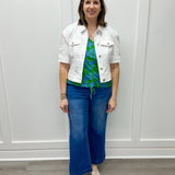 Brooke Hugging Palazzo Marine Jeans - Calypso Blue Jeans Tribal