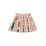 Proper Skort - School Grid Girls Skirts + Bloomers Finding Foxtale