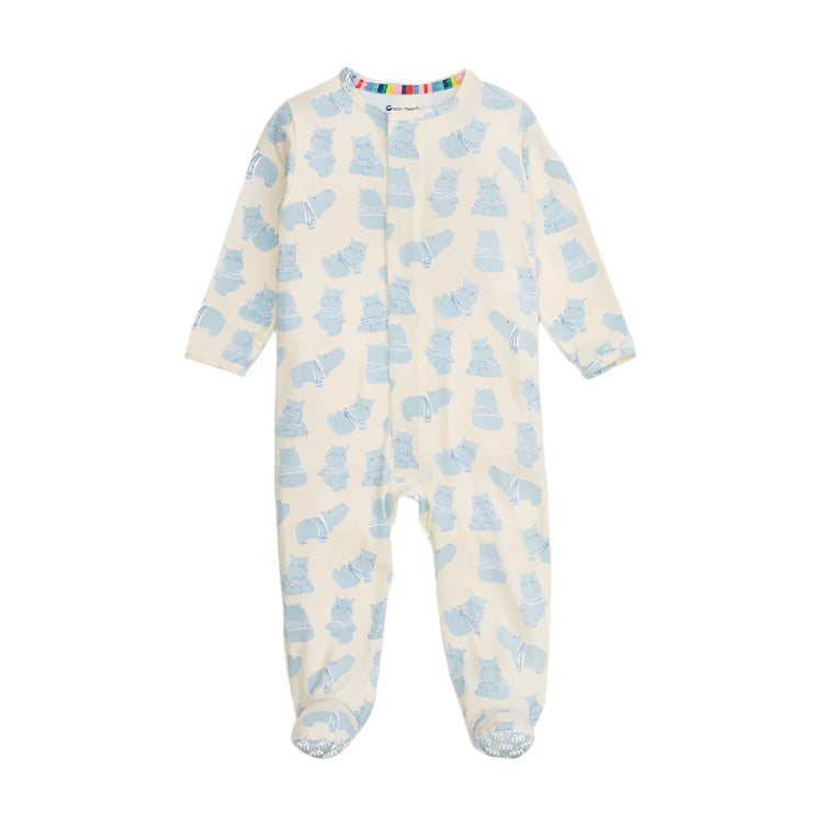 Pudgemuffin Modal Footie Baby Sleepwear Magnetic Me