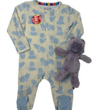 Pudgemuffin Modal Footie Baby Sleepwear Magnetic Me