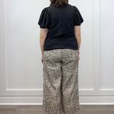 Puff Sleeve Tee - Black - Sugar Babies Children's Boutique/Meg's Shoppe