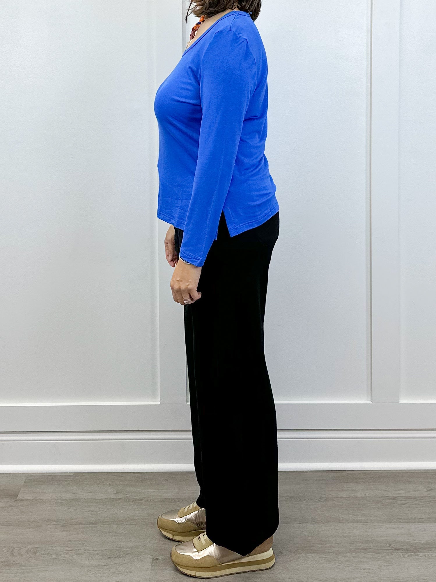 Pull On Pant w/ Pockets & Drawcord - Black Pants Tribal