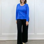 Pull On Pant w/ Pockets & Drawcord - Black Pants Tribal