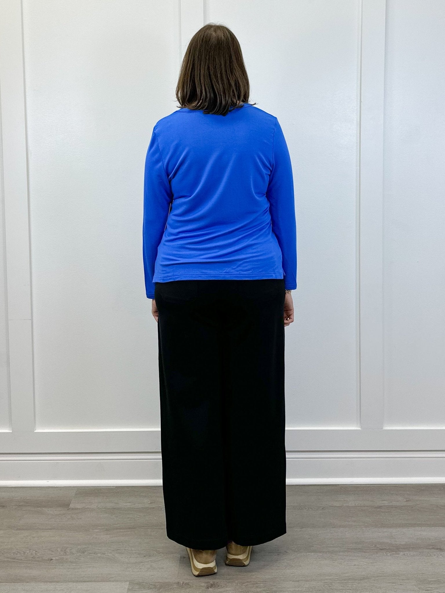 Pull On Pant w/ Pockets & Drawcord - Black Pants Tribal