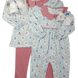 Pumpkin & Coquettes Pima Scallop Collar Set Girls Sets Baby Loren