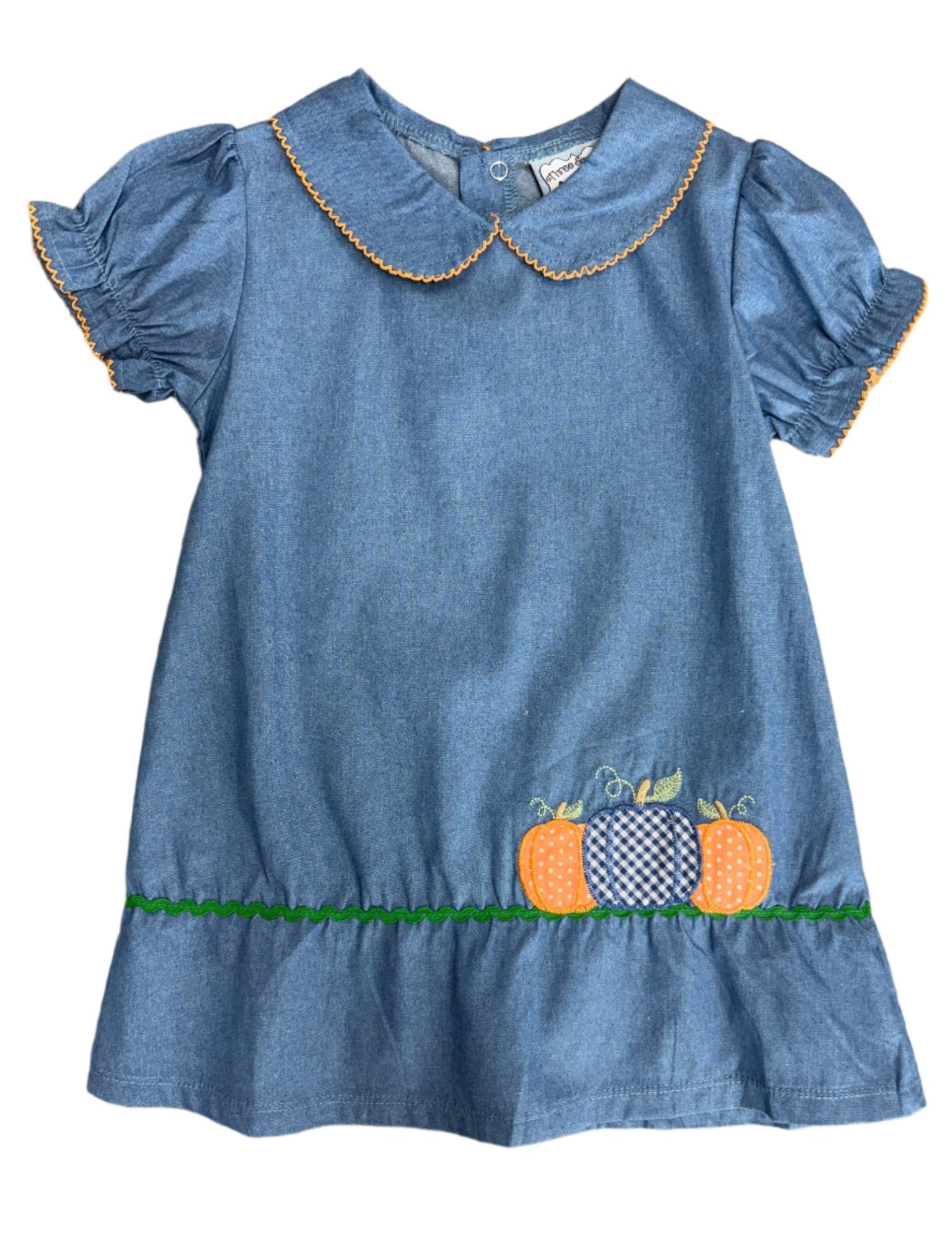 Pumpkin Patch Dress Girls Play Dresses Three Sisters