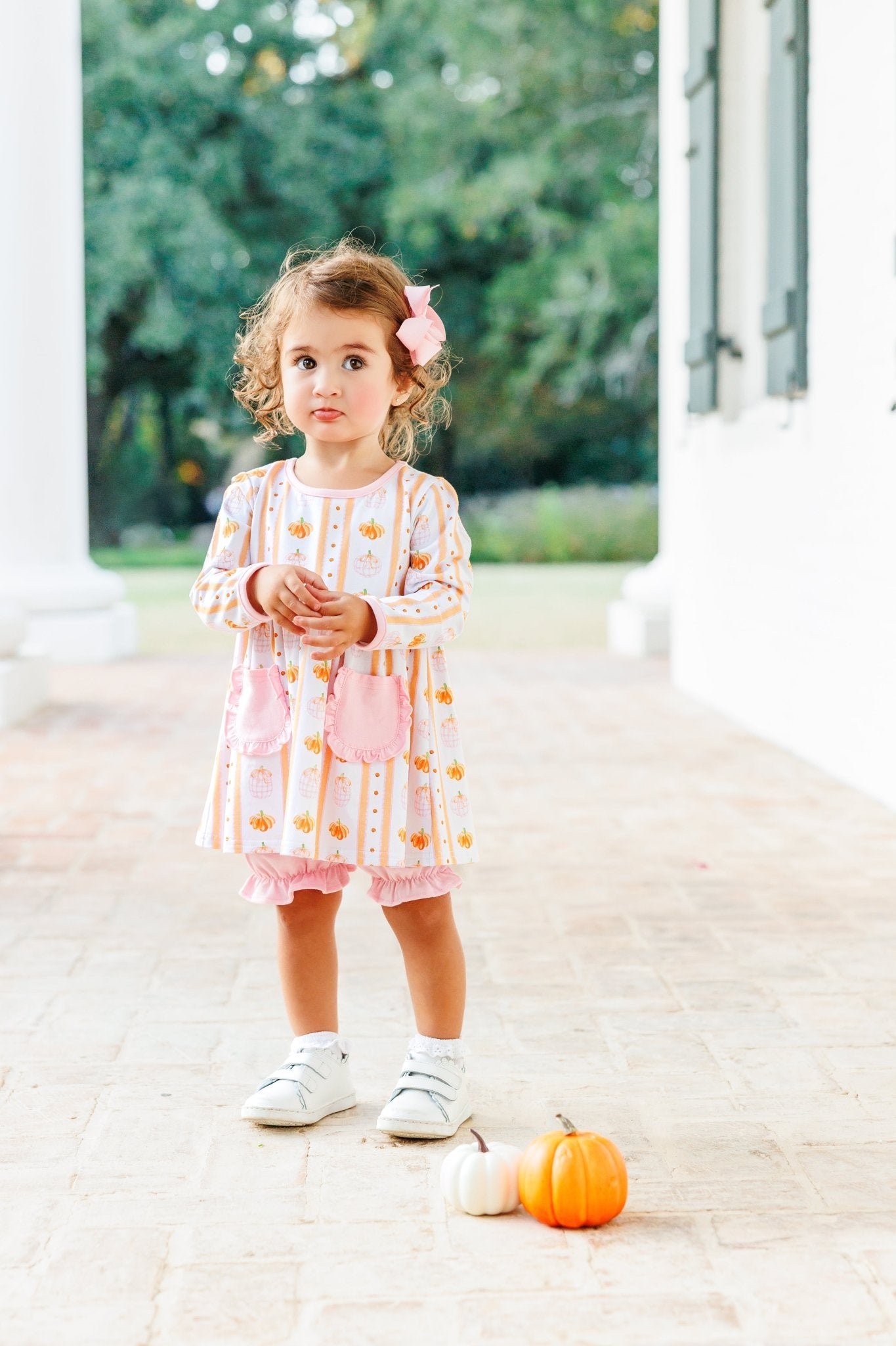 Pumpkin Patch Ruffle Bloomer Set Girls Sets Trotter Street Kids