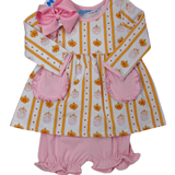 Pumpkin Patch Ruffle Bloomer Set Girls Sets Trotter Street Kids