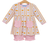 Pumpkin Patch Ruffle Bloomer Set Girls Sets Trotter Street Kids