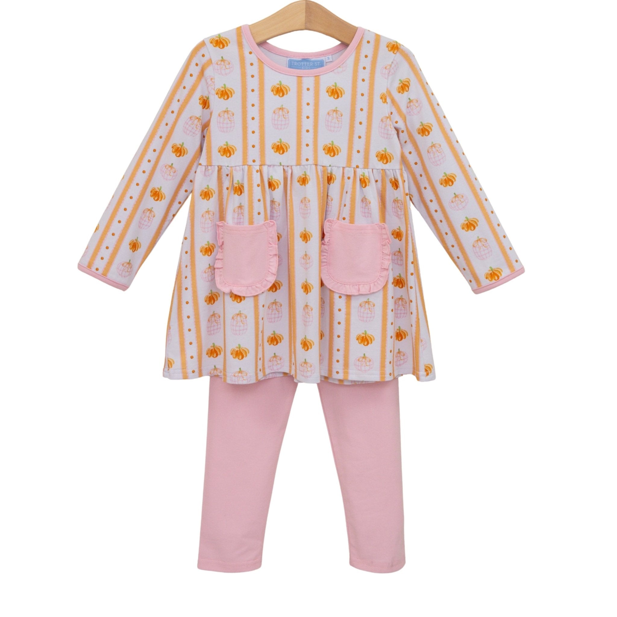 Pumpkin Patch Ruffle Pant Set Girls Sets Trotter Street Kids