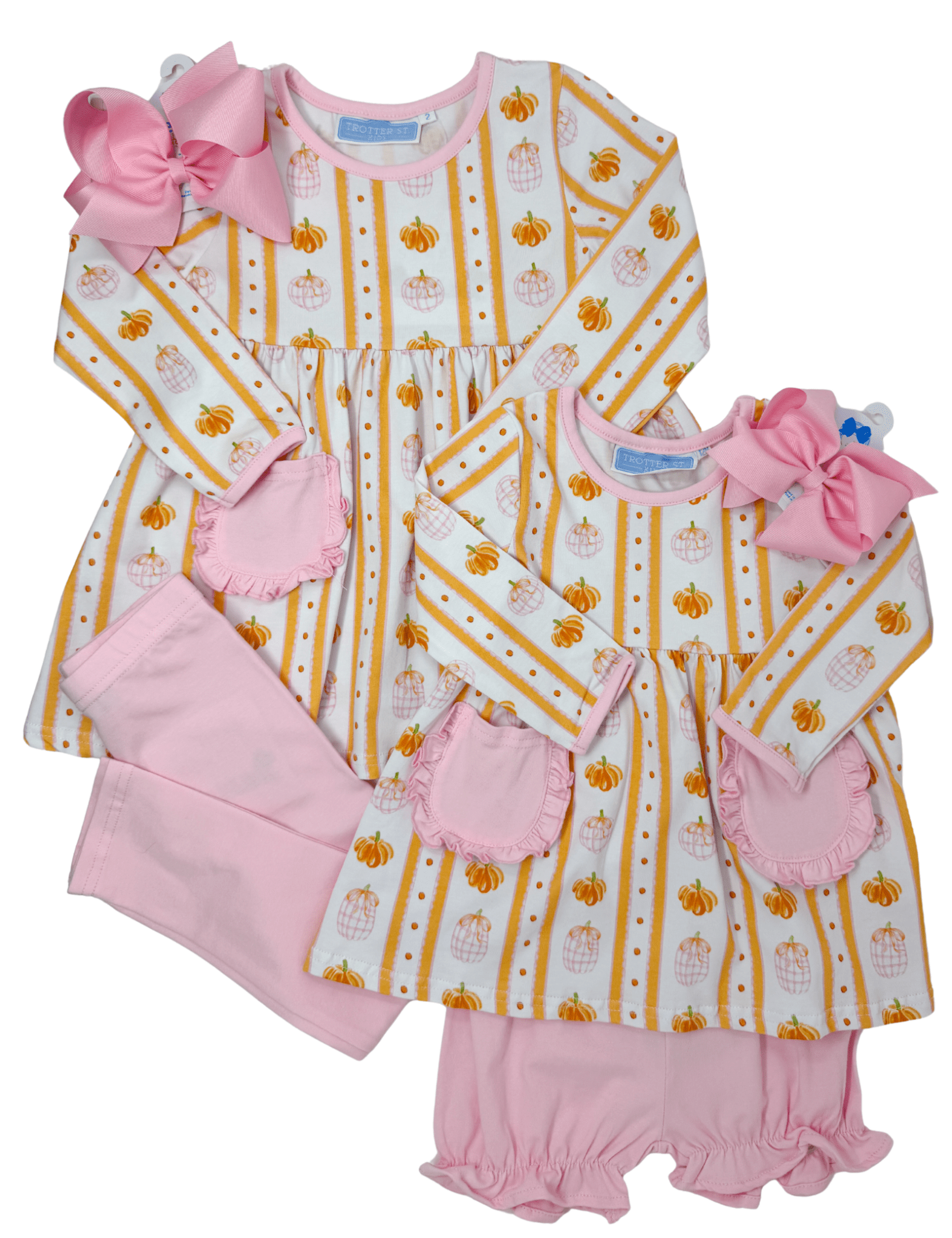 Pumpkin Patch Ruffle Pant Set Girls Sets Trotter Street Kids