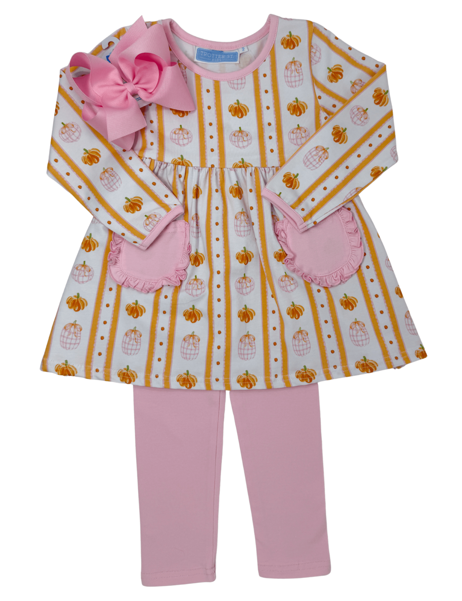 Pumpkin Patch Ruffle Pant Set Girls Sets Trotter Street Kids