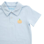Pumpkin Polo Boys Shirts + Polos Itsy Bitsy